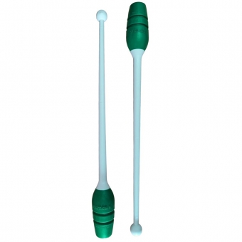 Par de Maça Ginástica Rítmica Conectável Infantil/Juvenil 40cm - Tuimader