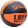 Bola de Basquete Spalding Lay up Tamanho 3 - Preto/Laranja