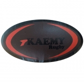 Bola Rugby Kaemy K70 Costurada - Preto