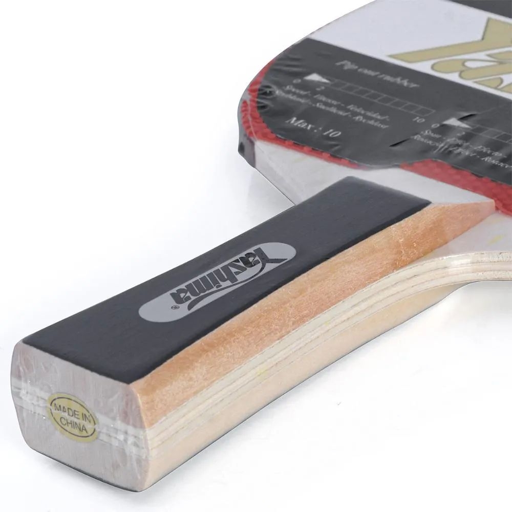 Raquete de Tênis de Mesa Yashima 9423 Pino Clássica - Preto