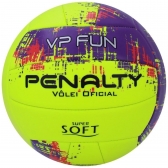 Bola Vôlei Oficial Penalty VP Fun X Amarelo e Roxo - Amarelo