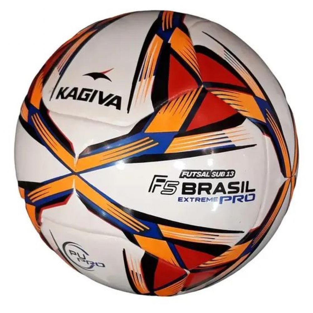 Bola de Futsal Kagiva F5 Extreme Pro Infantil Sub 13 - Branco