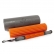 Rolo 3x1 Acte Sports T115, Rolo de Massagem, Rolo com Ranhuras e Bastão de Massagem - Cinza