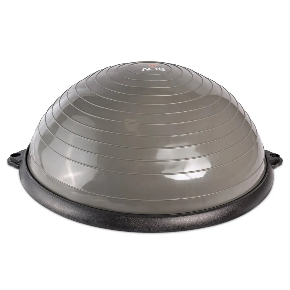 Bosu Meia Bola Fitness Acte T282 - Cinza/Preto