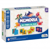 Jogo da Memória Fundo do Mar - Pais & Filhos - Branco