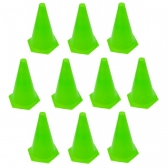 Cone de Agilidade 23cm (Kit com 10 Cones) - LDM - Verde