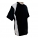 Kit com 16 Camisas TRB Preto/Branco e 16 Calções Brancos - Preto/Branco