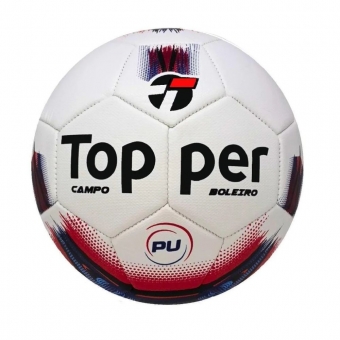 BOLA FUTEBOL DE CAMPO BOLEIRO HIBRID - TOPPER