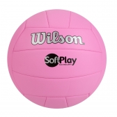 Bola de Vôlei Soft Play (Rosa) - Wilson - Rosa