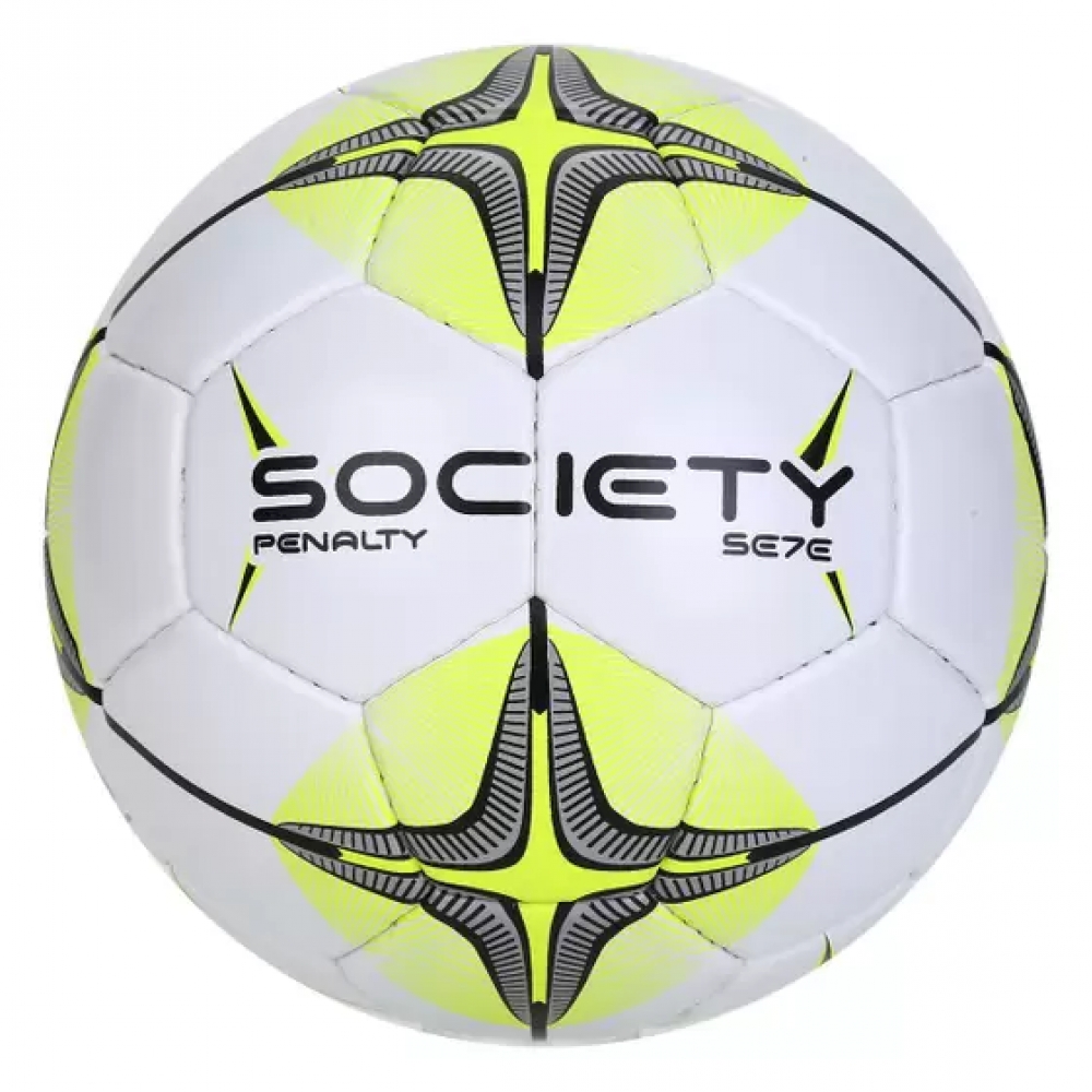 Bola de Futebol Infantil Society Penalty Se7E N3 X - branco/preto