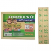 Dominó Multilicação Verde Jott Play 28 Peças - Verde
