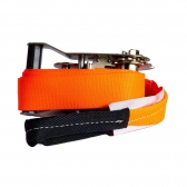 Slackline 10 Metros com Catraca T123 Laranja Acte Sports - Laranja