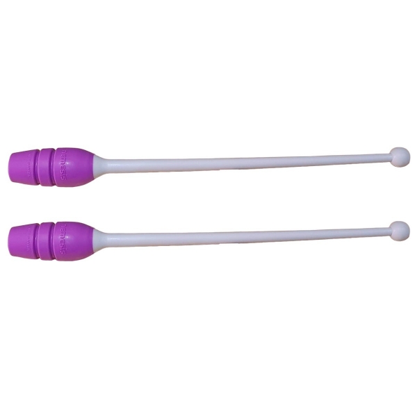 Maça de Ginástica Rítmica Conectável Par Infantil 40cm Tuimader - Roxo