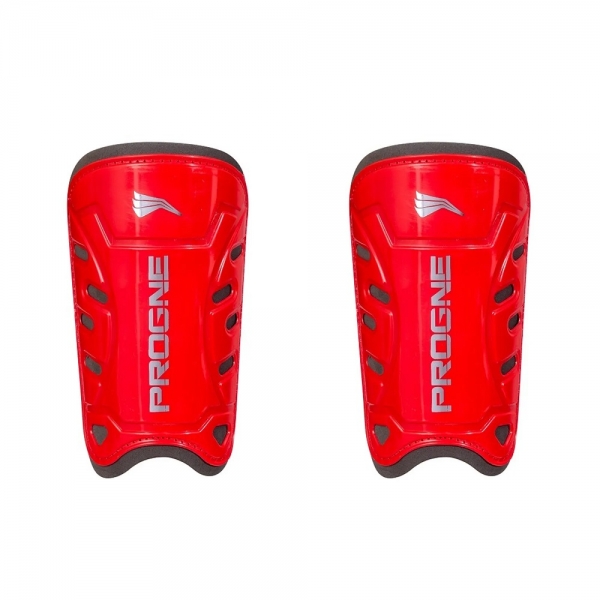 Caneleira Iron Vermelho para Futsal, Society e Campo - Vermelho