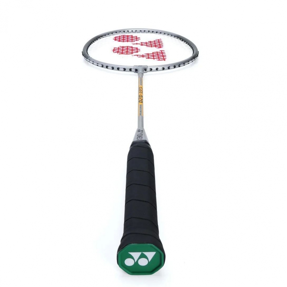 Raquete de Badminton Yonex GR-020 Prata e Preto - Cinza/Preto