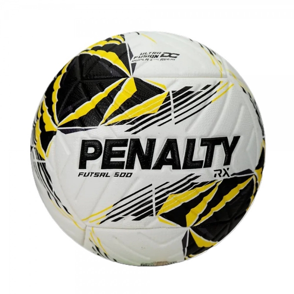 Bola Futsal Penalty RX 500 XXVI - Branco/Preto