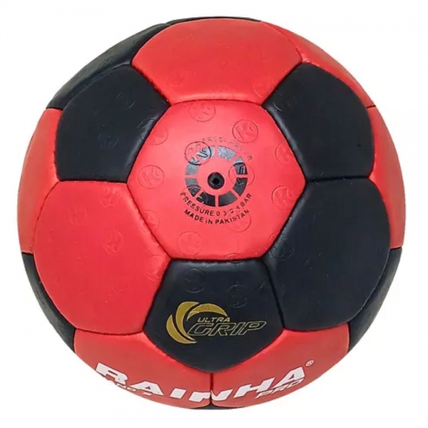 Bola Rainha Handebol 3 Pro Vermelho - Vermelho/Preto