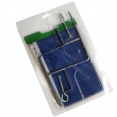Kit de Tênis De Mesa Suporte e Rede - Klopf - Cód. 5070 - Azul - Azul
