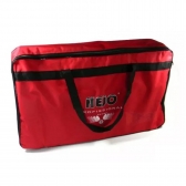 Porta Bola Hejo p/ 8 Bolas Fechado - vermelho/preto