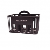 Porta Garrafa Magussy com Alça e 6 Squeeze - Preto