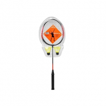 Kit Badminton Vollo Completo com 2 Raquetes e 2 Petecas