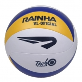 Bola de Vôlei Quadra e Praia VL 6.5 Oficial - Rainha - Branco/Amarelo