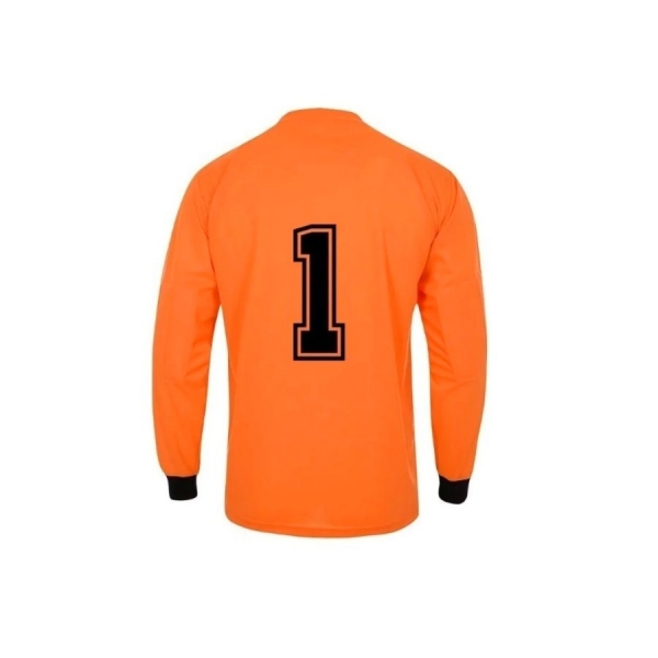 Camisa de Goleiro TRB Número 1 - Laranja/Preto