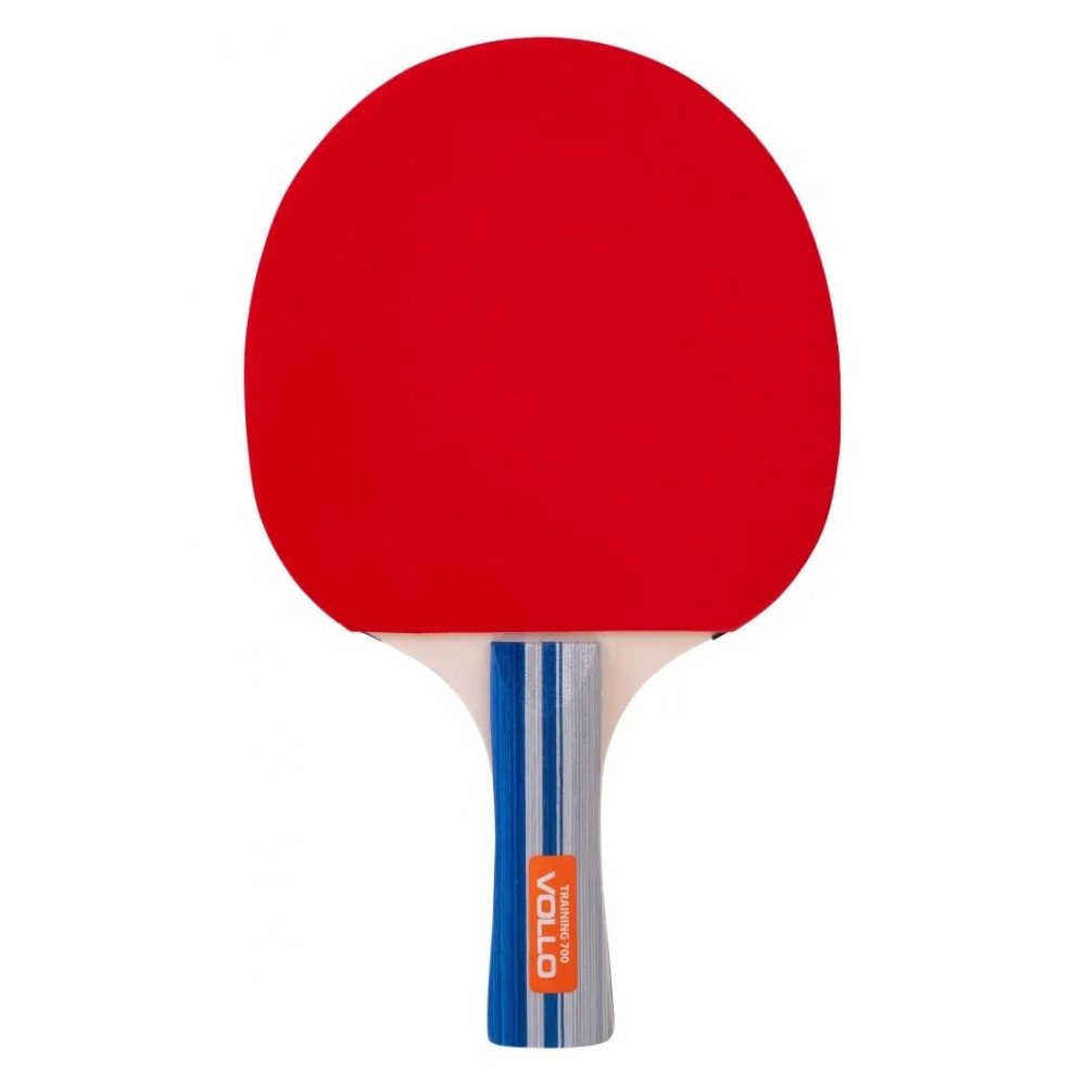 RAQUETE DE TÊNIS DE MESA PING PONG TRAINING 700 VOLLO - Vermelho/Preto