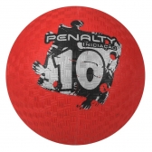 Bola Penalty Iniciação de Borracha N°10 - Vermelho