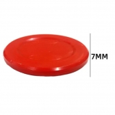2 Rebatedores 2 Discos Para Mesa De Air Game Hockey - Preto