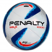 Bola De Futsal Penalty Max 1000 XXIV - Branco/Azul