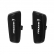 Caneleira Progne Sports modelo Moccus Hotstamping - Preto/Preto