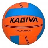 Bola Beach Vôlei Kagiva Oficial - Laranja/Azul