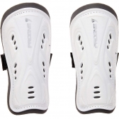 Caneleira Infantil Fraldinha Branca para Futsal, Society e Campo - Progne - Branco/preto