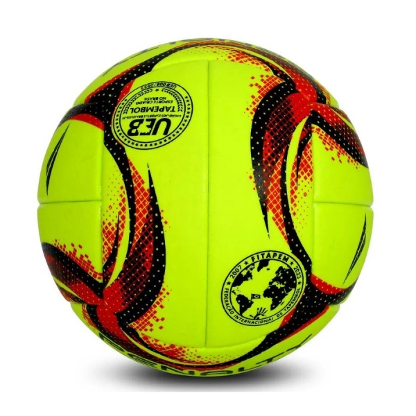 Bola De Tapembol Penalty Pro XXIV - Amarelo/Vermelho