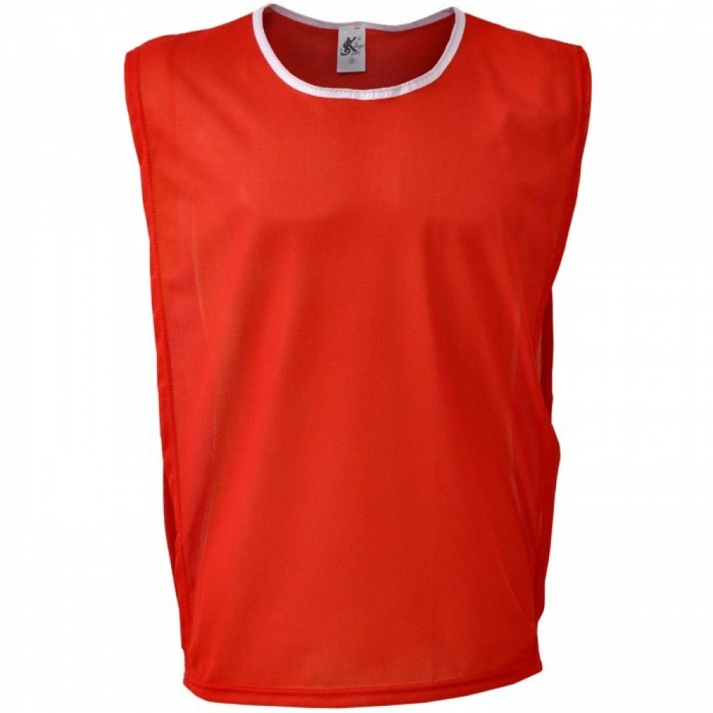 Colete de Treino para Futebol Tamanho M - Kanga Sport - Vermelho