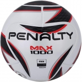 Bola Futsal Penalty Max 1000 XXII - Branco/Preto