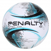 Bola Futsal Penalty RX 500 XXI - Branco/Azul