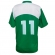Kit 16+1 Camisa TRB Verde/Branco, Calção Branco e Goleiro - Verde/Branco