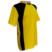 Jogo de Camisa TRB 20 de Linha e 1 Goleiro Amarelo/Preto - Amarelo/Preto
