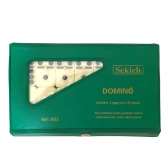 Jogo de Dominó Sekich no Estojo - Verde