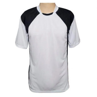 Jogo de Uniforme Completo TRB 20+2 Branco/Preto