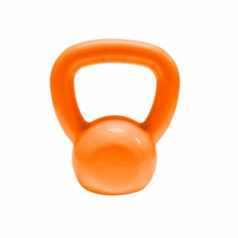 Kettlebell 6KG Emborrachado Laranja