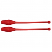 Par de Maça Ginástica Rítmica Infantil 35 cm - Vermelho