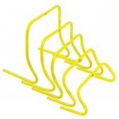 Kit com 5 Obstáculos De Treinamento Para Agilidade Amarelo Neon T75 Acte Sports - Amarelo