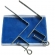 Kit de Tênis De Mesa Suporte e Rede - Klopf - Cód. 5070 - Azul - Azul