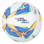 Bola Futebol de Campo Topper Samba Pro - Branco e Azul - Branco/Azul