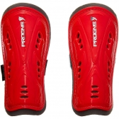 Caneleira Infantil Fraldinha Vermelha para Futsal, Society e Campo - Progne - Vermelho