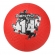 Bola Penalty Iniciação de Borracha N°14 - Vermelho