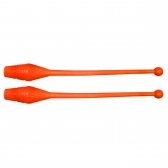 Par de Maça Ginástica Rítmica Oficial Adulto 45 cm - Laranja